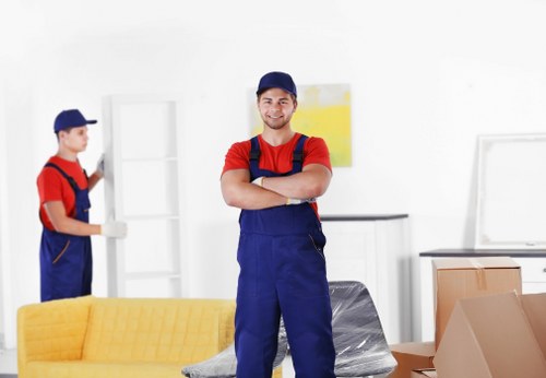 Checklist and packing supplies for a move in North Finchley