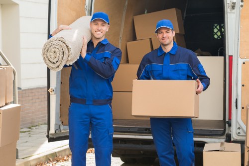Moving day logistics for flats and homes in North Finchley