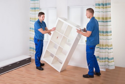 Furniture collection and delivery by a North Finchley moving team